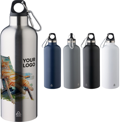 Promotional Stainless Steel Recycled double walled bottle (500 ml)