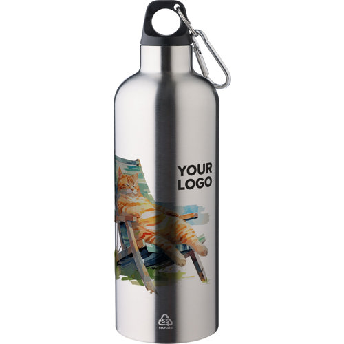 Promotional Stainless Steel Recycled double walled bottle (500 ml)