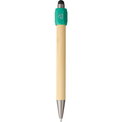 Branded Promotional Bamboo spinner ballpen
