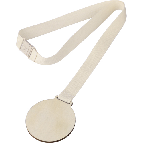 Basswood medal Custom Logo