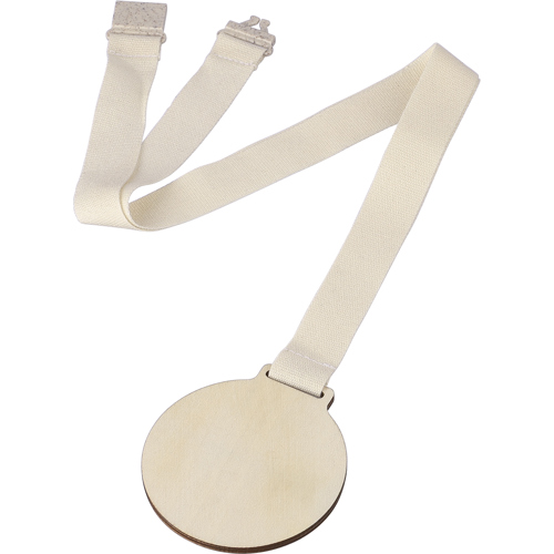 Basswood medal Custom Logo