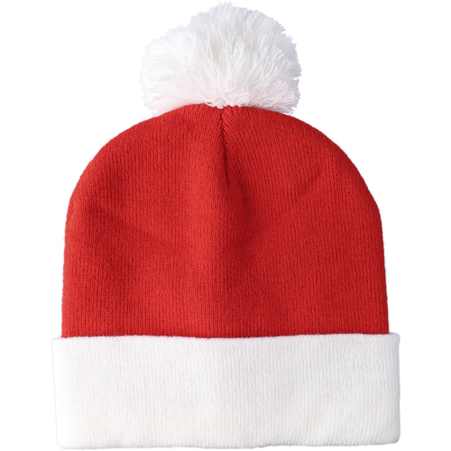 Custom Made Christmas Knitted  beanie Pom Pom
