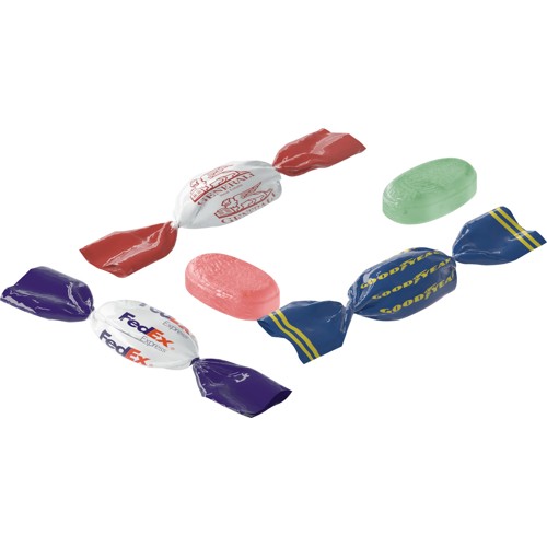 Double twist sweet (approx. 3.2g) Custom Logo