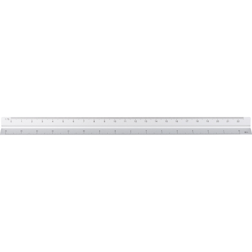 Aluminium scale ruler (30cm) - Customised