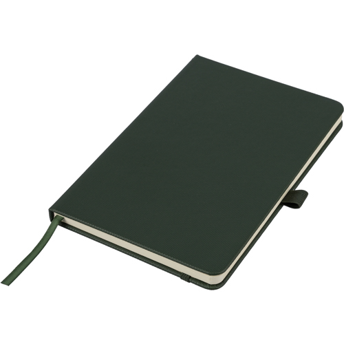 RPET polyester notebook (approx. A5) - Branded Logo