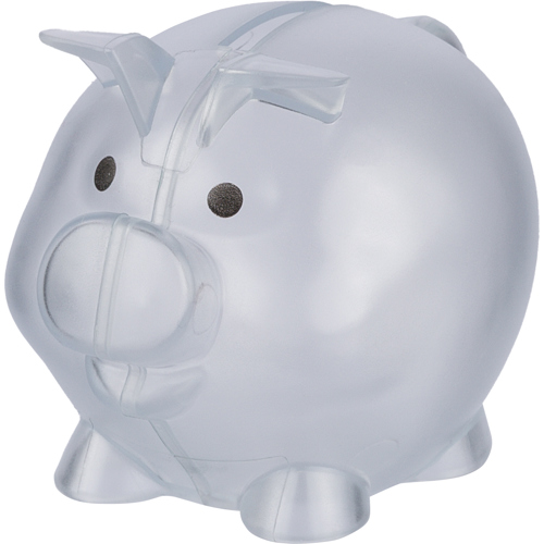 Recycled mini piggy bank - Printed Logo