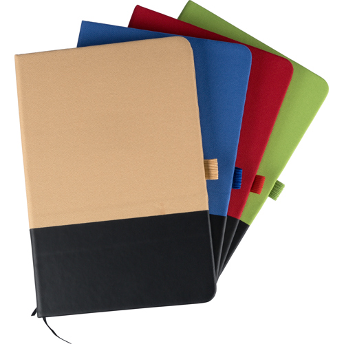 RPET polyester notebook (approx. A5) - Custom Logo