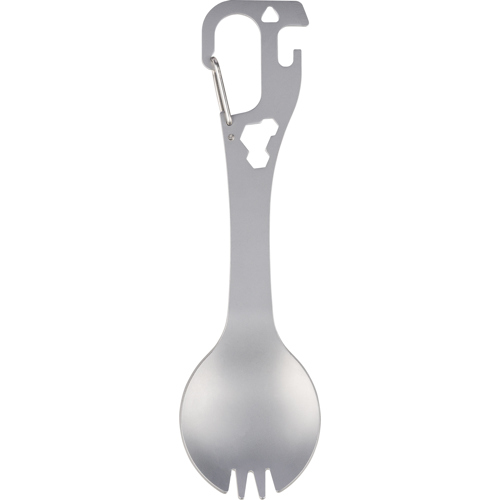 Stainless steel spork - Engraved Logo