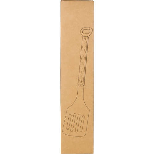 Stainless steel barbecue spatula - Engraved Loogo