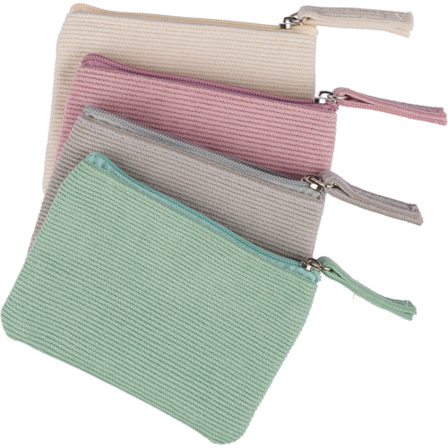 Corduroy key wallet - Printed Logo