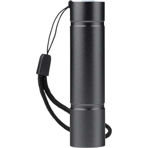 Recycled aluminium COB flashlight - Engraved Logo