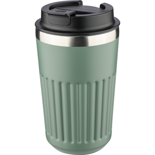 Eco-friendly Recycled steel travel mug (400ml) - Custom Logo