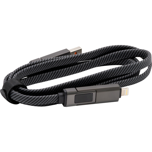 BrandCharger Eco charging cable - Custom Logo