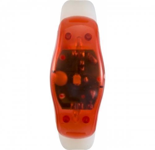 Plastic and silicone safety wrist band