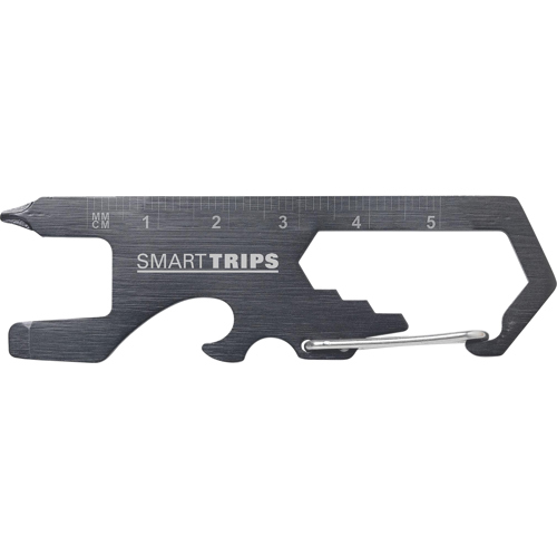 Stainless Steel Branded Multi-tool Keyring