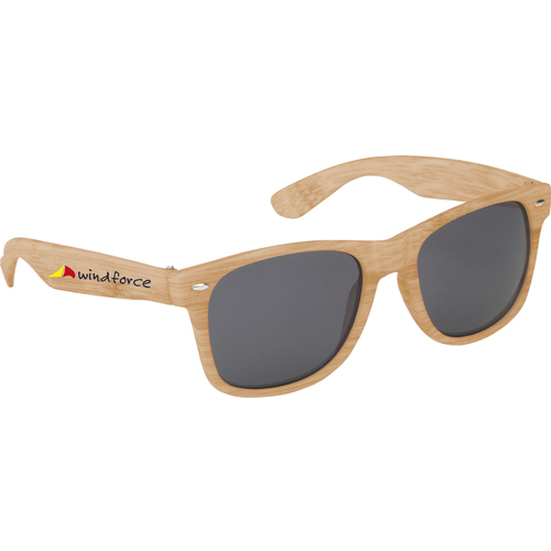 Promotional Classic Bamboo Look Sunglasses