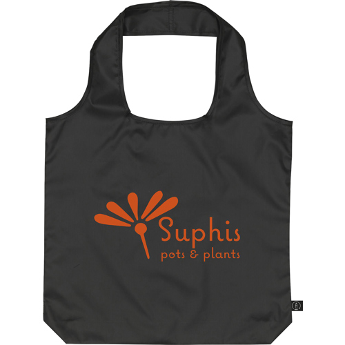 RPET Foldable Shopping Bag GRS Certifed Custom Logo