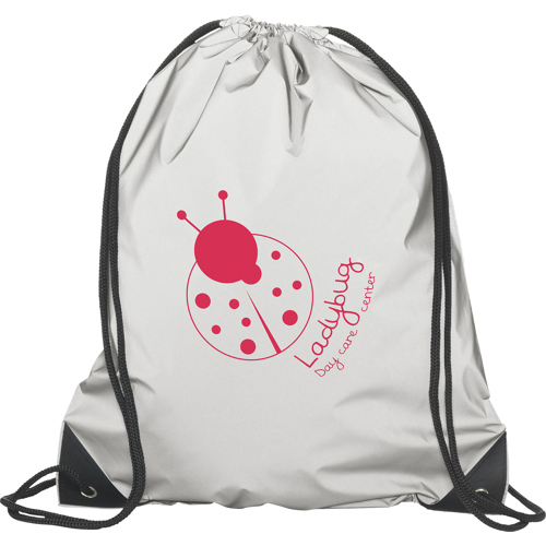 Reflective Drawstring School Drawstring Backpack