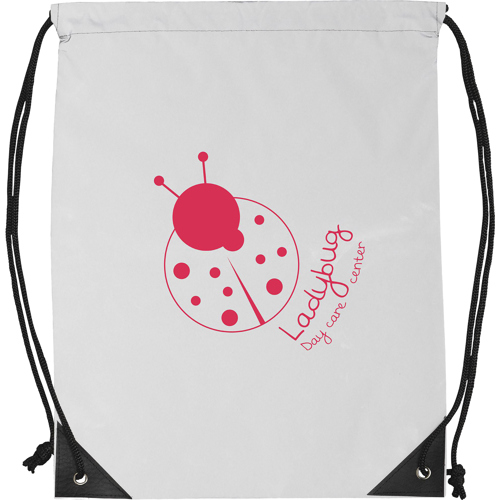 Reflective Drawstring School Drawstring Backpack