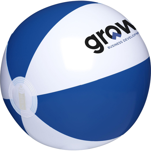 Inflatable Striped Beach Ball, 27cm Custom Logo