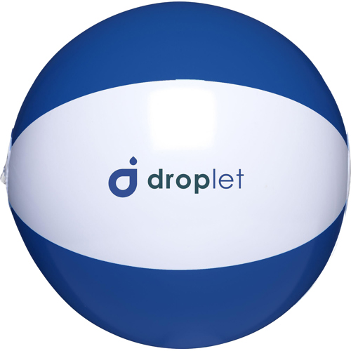Inflatable Striped Beach Ball, 27cm Custom Logo