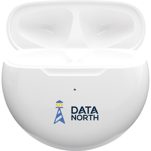Recycled Wireless Earbuds RCS Certified Custom Logo
