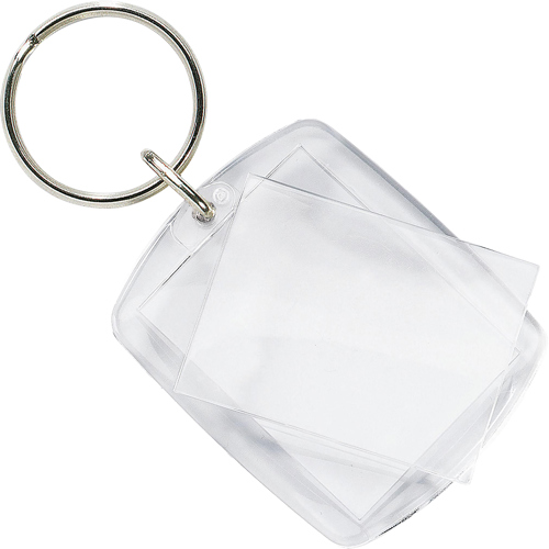 Acrylic Photo Inlay Club Keyring