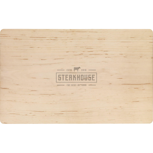 Custom Branded Rectangular Wooden Chopping Board