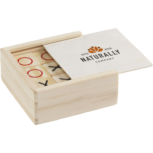 Tic-Tac-Toe Bamboo Game FSC Certified Bamboo