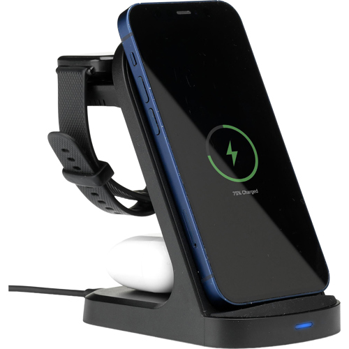 Triple-Up Recycled Wireless Charger Stand