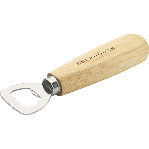 Promotional Beechwood Bottle Opener