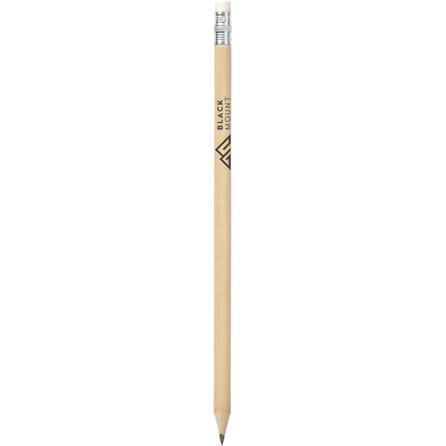 Sharpened Wooden Pencil With Eraser