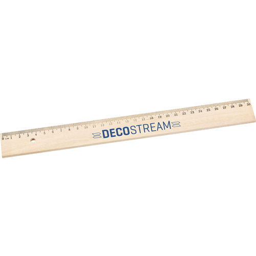 Promotional 30cms School Wooden Ruler