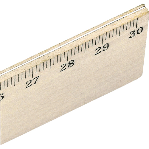 Promotional 30cms School Wooden Ruler