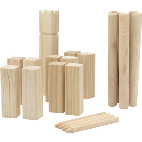 Kubb Throwing Outdoor Game FSC 100% Certified Pine Wood