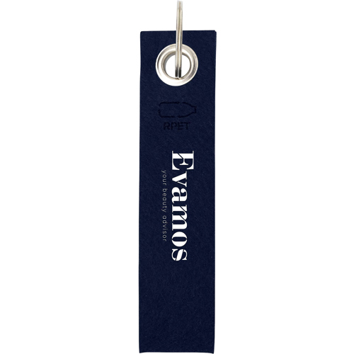 RPET Felt Adloop Keyring GRS Certified Custom Logo