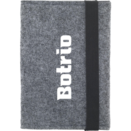 RPET Felt Passport Holder GRS Certified Custom Logo