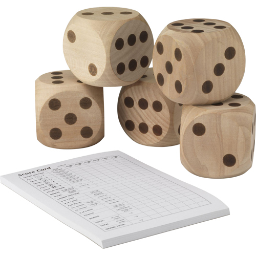 Outdoor Dice Game FSC Certified Pine Wood