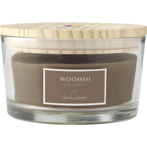 Wooosh Flame Scented Candle (dark Amber)