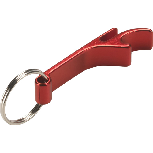 Aluminium Branded Bottle Opener Keyring