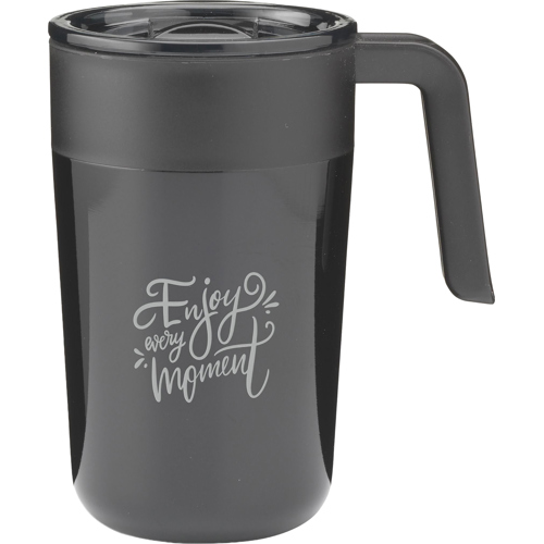 Recycled Stainless Steel Double Walled Cup (400ml)