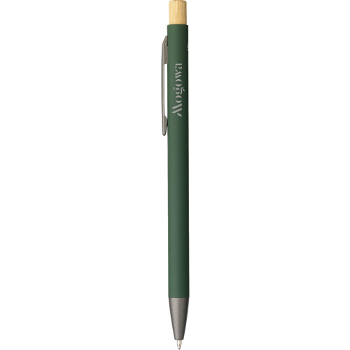 Recycled Aluminium Ballpen GRS Certified Push Button