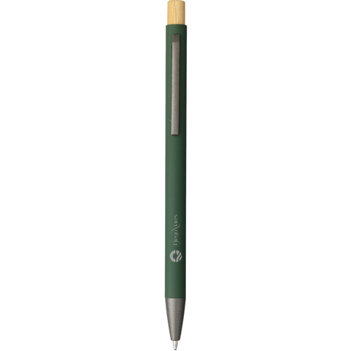Recycled Aluminium Ballpen GRS Certified Push Button