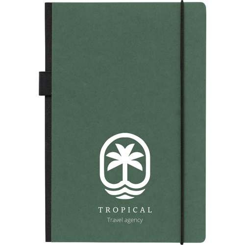 Promotional Hard Cover Kraft Paper Notebook (approx A5)