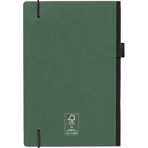 Promotional Hard Cover Kraft Paper Notebook (approx A5)