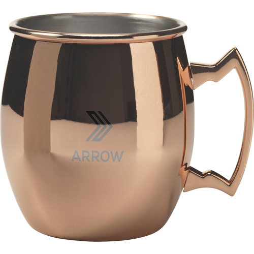 Recycled Copper Coloured Stainless Steel Cocktail Mug (400ml)