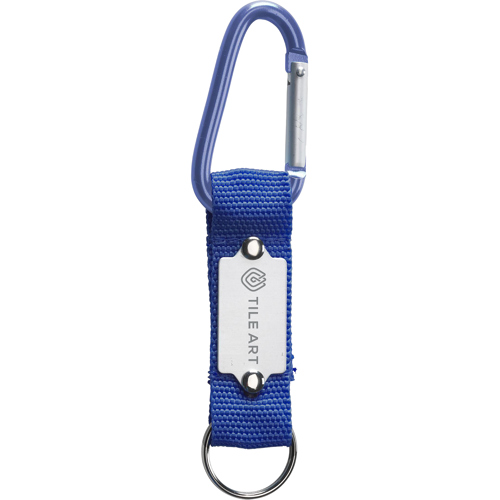 Carabiner Hook & Nylon Strap Keyring