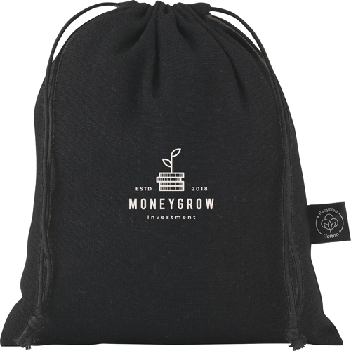 Recycled Cotton Gift Pouch (150gsm/4.4oz)