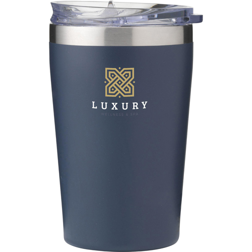 Branded Recycled Stainless Steel Travel Mug (380ml) - RCS Certified