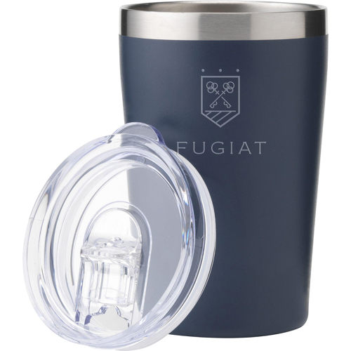 Branded Recycled Stainless Steel Travel Mug (380ml) - RCS Certified